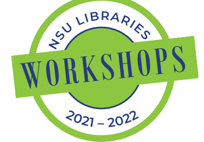 NSU Libraries Workshops Logo